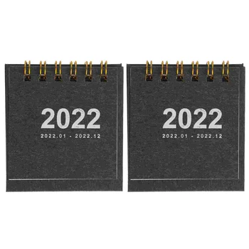 2 PREDMET 2022 Mini-stolni kalendar Prijenosni ukras za dom, Nove Ukrasne Školske bilješke, Papir za ured