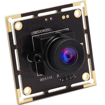2,8 mm objektiv Bez izobličenja 5 Megapiksela, 2592x1944 CMOS Aptina MI5100 Modul za USB kamere za video nadzor