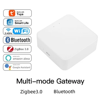 Pametan Gateway-Hub Tuya ZigBee Multi-Mode Security Home Bridge WIFI Bluetooth APP Bežični Daljinski Upravljač Za Alexa, Google Home