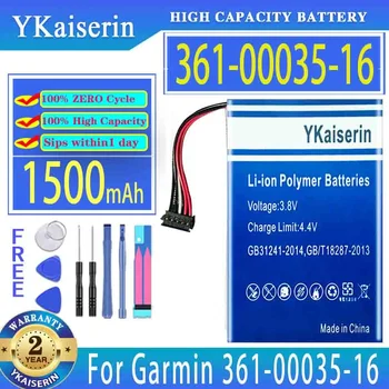Zamjenjiva Baterija YKaiserin 1500 mah Baterije Za Digitalne Garmin 361-00035-16 3610003516