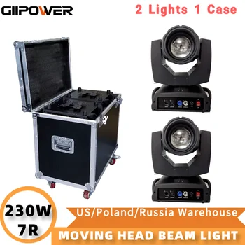 1 ~ 10шт Sharpy Beam 230 W s opcijom кейса Lyre 7R Moving Head Light Beam 7r Sharpy 230 Stage Svjetla 230 W 7R Beam Wash