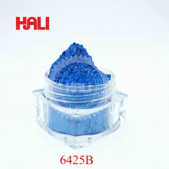 Kristalna perla pigment, biser u prahu, слюдяной prah, boja: čarobni plavi, broj artikla: 6425B, neto težina: 20 grama, besplatna dostava.