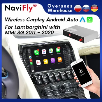 NOVO! Bežični auto multimedijalni sustav za Apple CarPlay Android Auto za Lamborghini s podrškom za funkcije MMI 3G 2011 - 2020