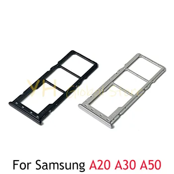 Za Samsung Galaxy A20 A205F A30 A305F A50 A505F Naknada Sim kartice Adapteri za čitanje kartica Micro SD Rezervni Dijelovi