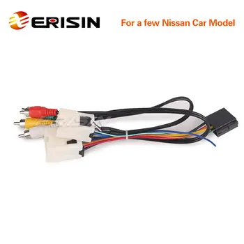 Erisin za Nissan-Cable2 Univerzalni auto-kabel za napajanje na 2 Din