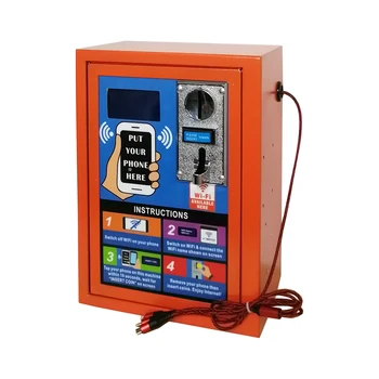2024 high-Tech vandal dokaz je pristupna točka za Wi-Fi s dvadeset i četiri sata plaćanjem kovanicama, mali automat za prodaju self-service