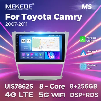 MEKEDE AI Glasovno Upravljanje Bežični Carplay Android Авторадио za Toyota Camry 2007-2011 4G Auto Media player, GPS, RDS DSP BT
