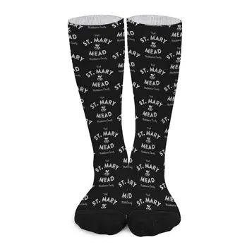 Čarape Visit St Mary Mead, komplet čarapa, zabavne čarape za muškarce, kompresije čarapa za žene za sport i rekreaciju