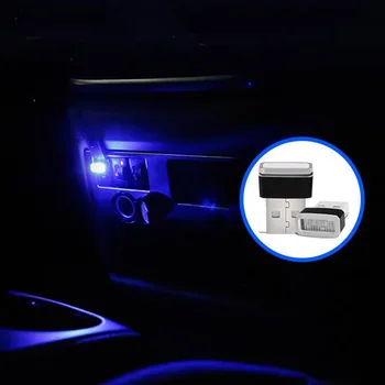 Mini USB led Lampa Za Osvjetljenje Atmosfere Unutrašnjosti Vozila Za MG HS ZS MG6 MG5 EHS 2021 MG3 MG7 GT GS Hector ZX EZS