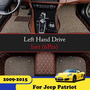Auto-tepisi za Jeep Patriot 2015 2014 2013 2012 2011 2010 2009 auto tepiha Liberty Custom auto foot Jastučići