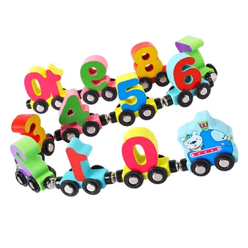 1 komplet dječji magnetne igračke s brojkama, drvena igračka razvija, šarene igra s brojkama